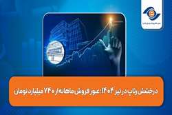 درخشش رتاپ در تیر ۱۴۰۴؛ عبور فروش ماهانه از ۷۴۰ میلیارد تومان